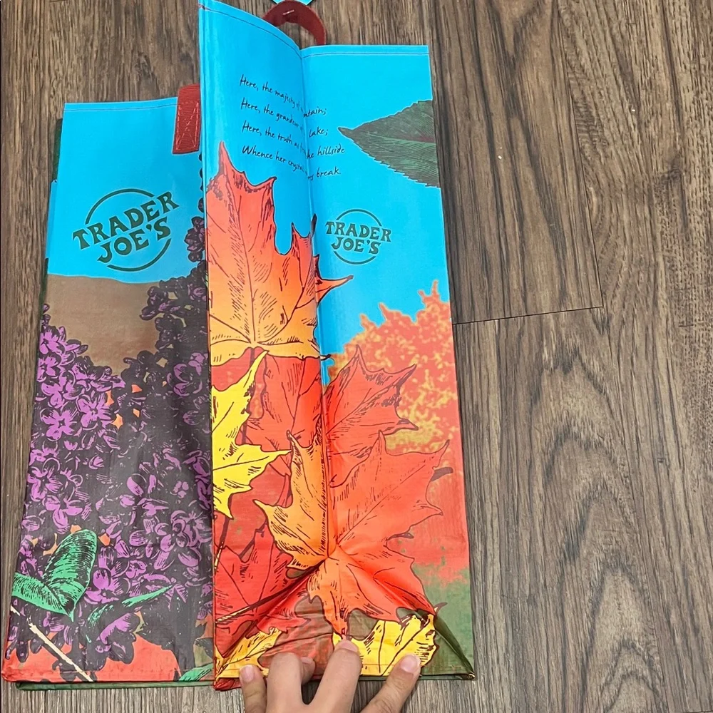 Trader Joe's NEW HAMPSHIRE Mystery Bag Reusable Tote Bag